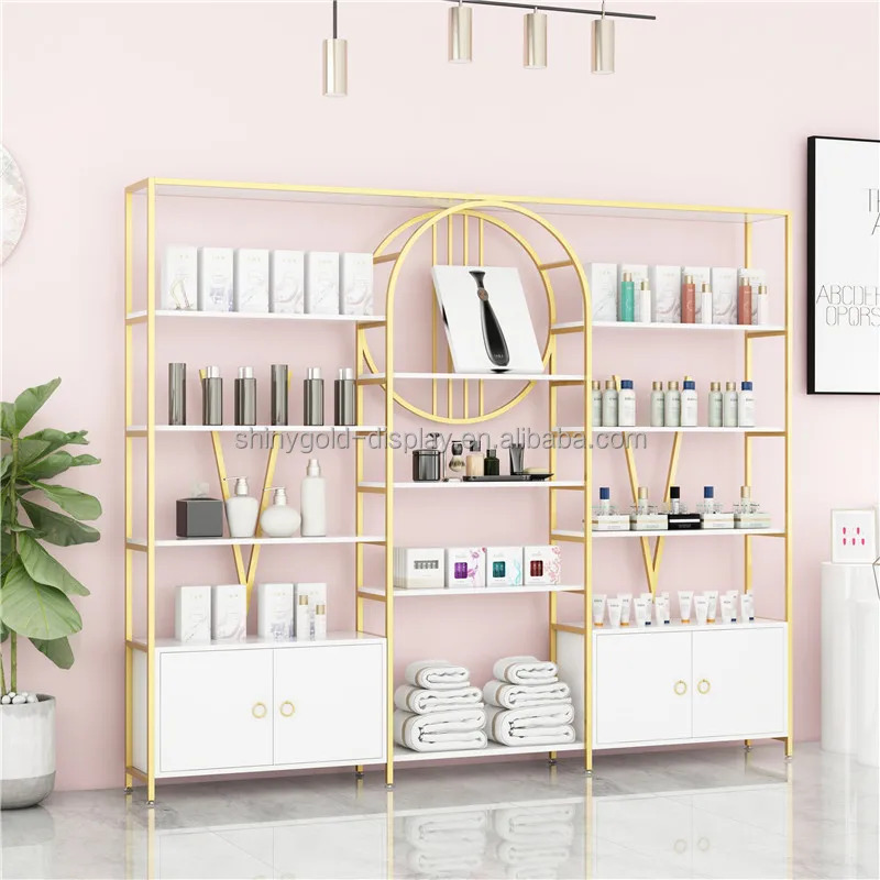 رف عرض مستحضرات التجميل الفاخر - مراجعة Luxury Skincare Design وسعره
