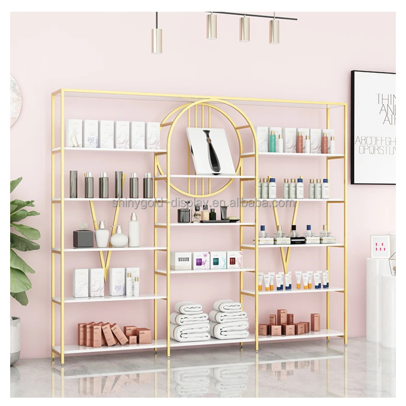 رف عرض مستحضرات التجميل الفاخر - مراجعة Luxury Skincare Design وسعره