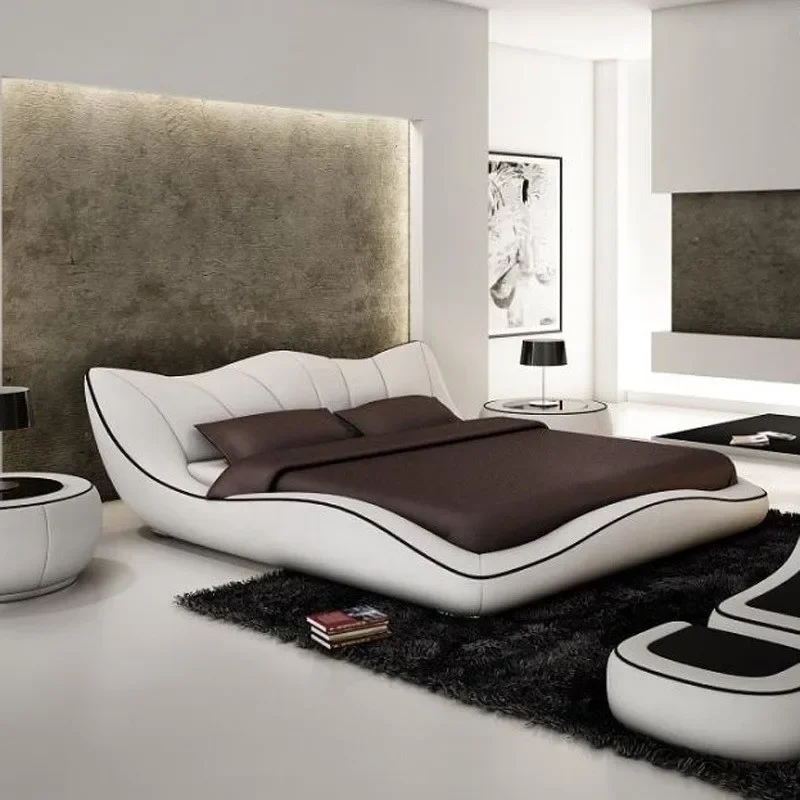 سرير مزدوج فاخر بتصميم أسود شم - مراجعة Luxury Skincare Design وسعره